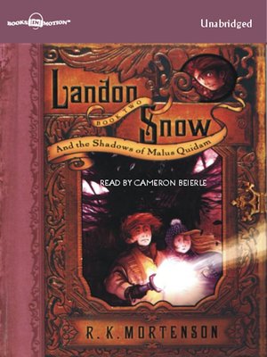 cover image of Landon Snow and the Shadows of Malus Quidam